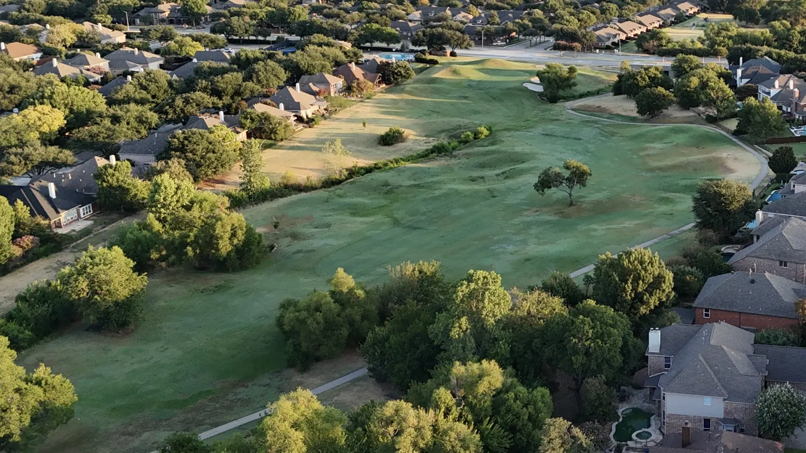Fairway at first light